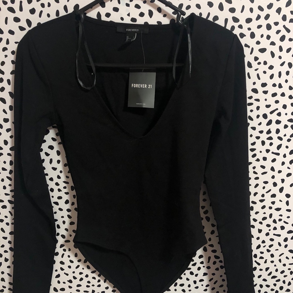 Black one piece shirt